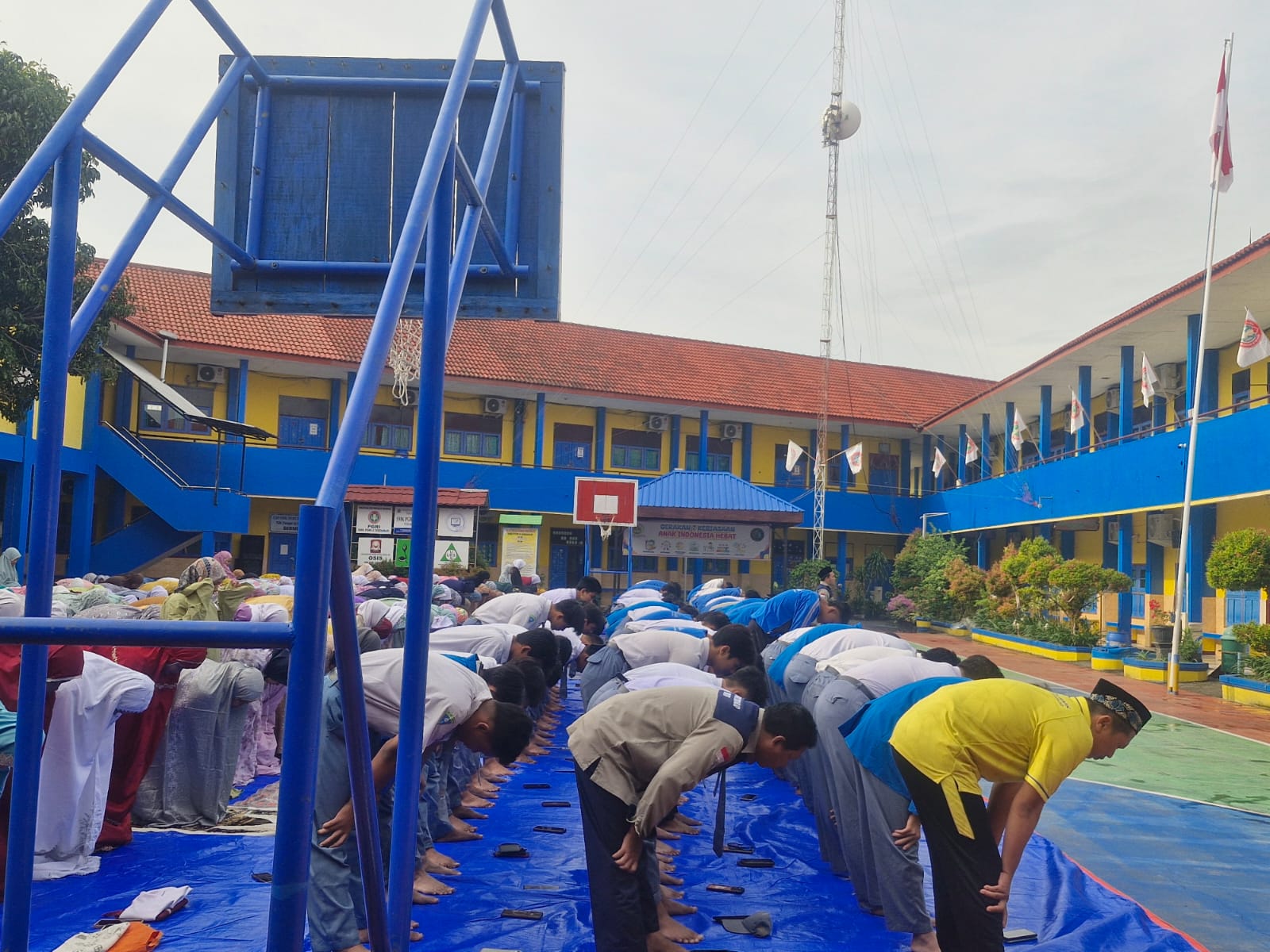 Kegiatan Sholat Dhuha Bersama