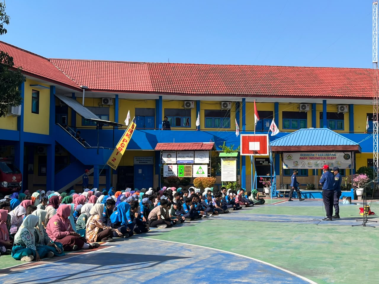 Pengarahan dan Simulasi Pemadam Kebakaran MPLS 2026