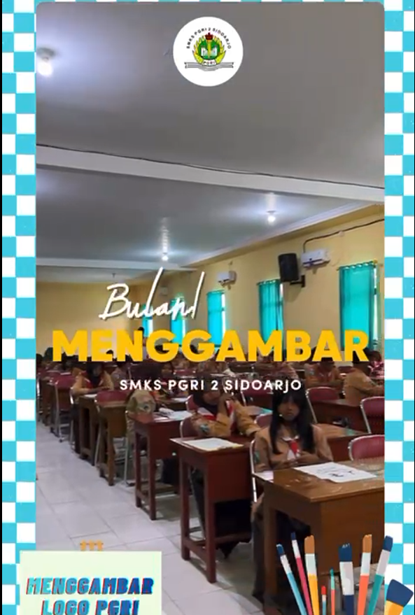 Bulan Bahasa Lomba Menggambar Logo SMKPGRI 2